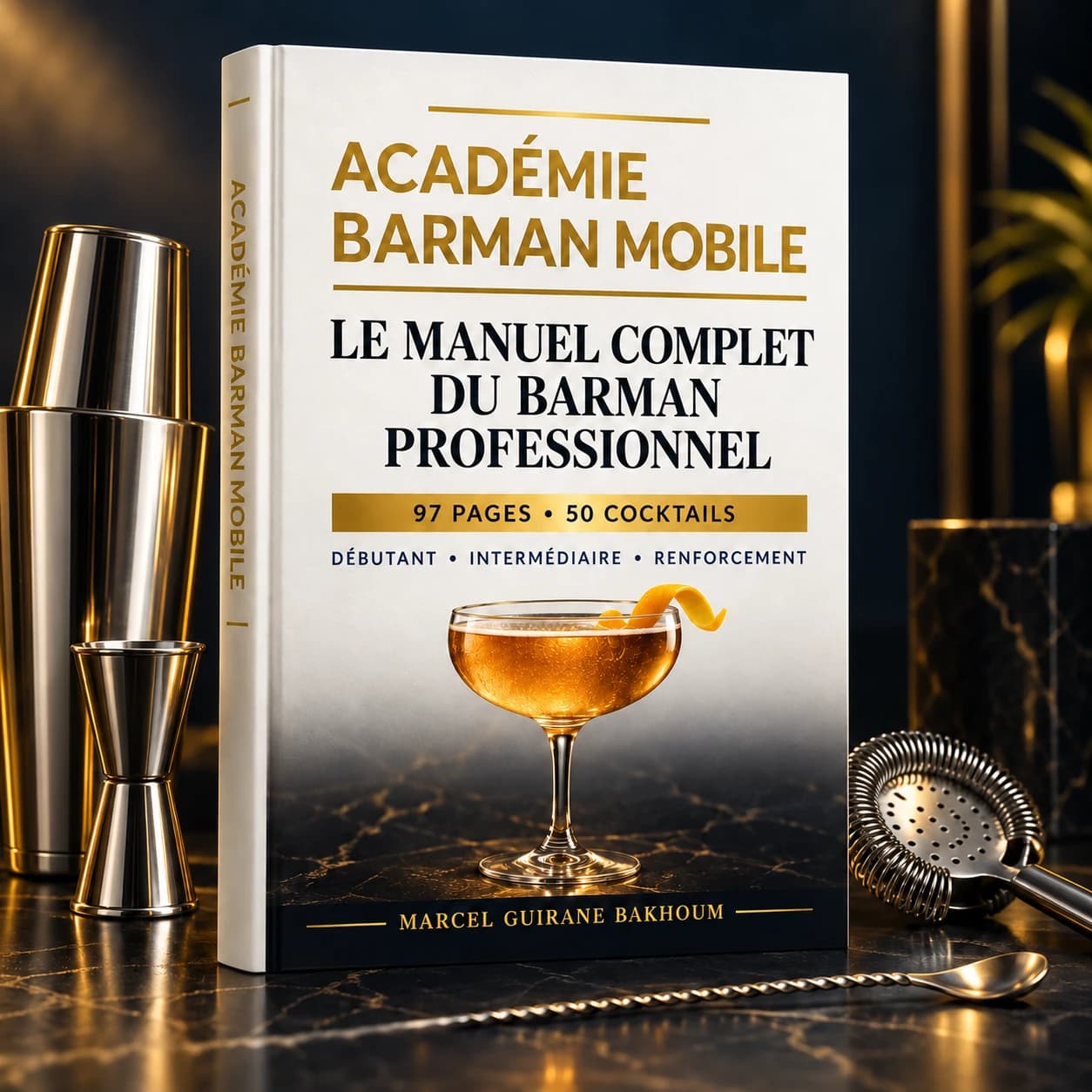 Couverture du manuel Académie Barman Mobile